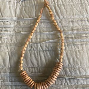 Wood necklace